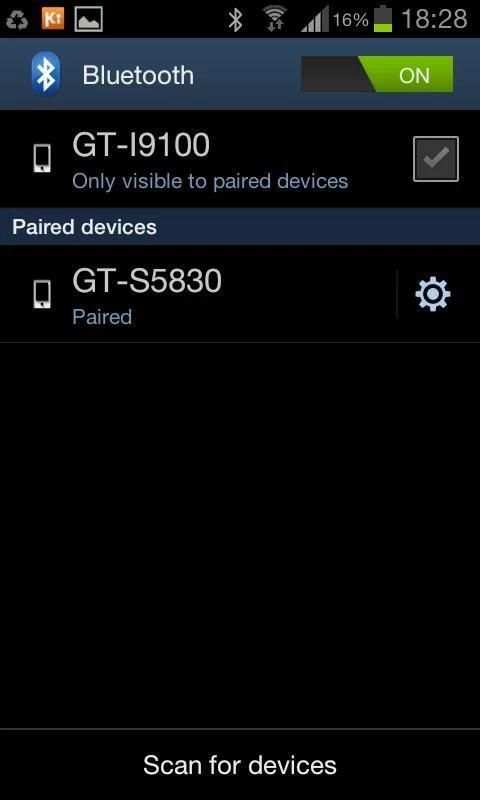 Bluetooth Shortcut screenshot 1