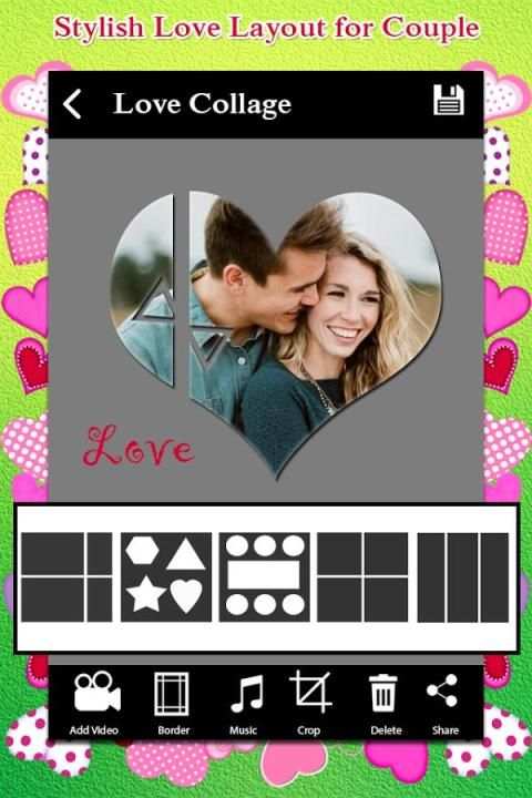 Love Collage Maker 3 تصوير الشاشة