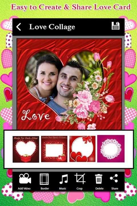 Love Collage Maker 1 تصوير الشاشة
