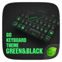 GREEN & BLACK GO KeyboardTheme