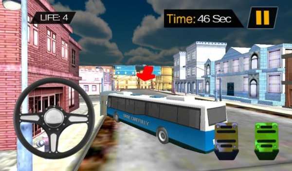 Bus Driver 3D Simulator 2015 3 تصوير الشاشة