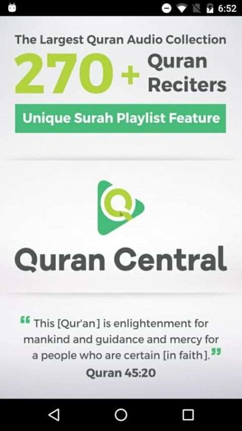 Quran Central - Large Quran Audio App screenshot 17