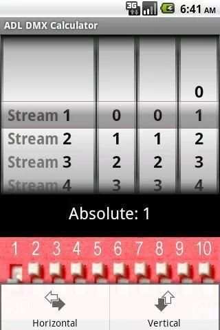 ADL DMX Calculator स्क्रीनशॉट 3