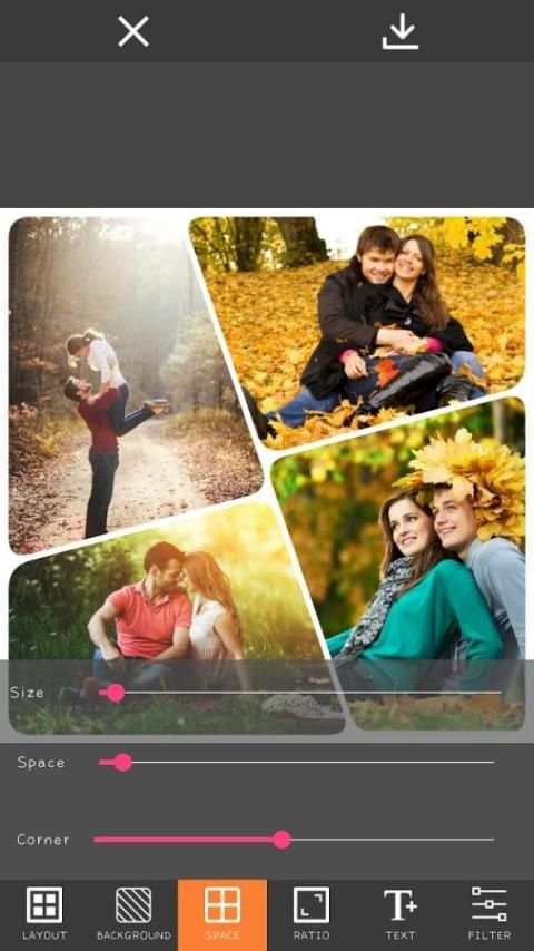 Mirror Photo Frame & Collage 1 تصوير الشاشة