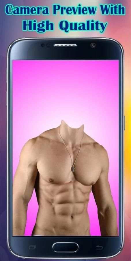 Bodybuilder Suit Face Changer screenshot 3