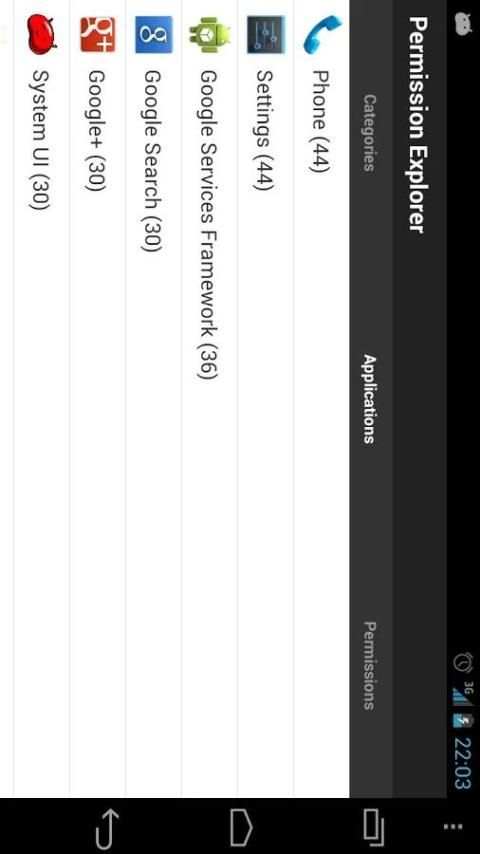 Permission Explorer screenshot 1
