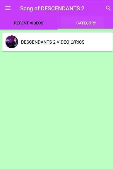 DESCENDANTS 2 VIDEO LIRYCS 1 تصوير الشاشة