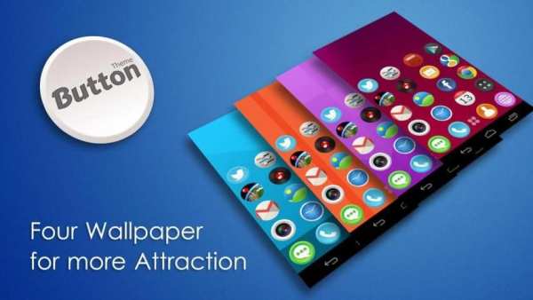 Button Mega Launcher Theme скриншот 3