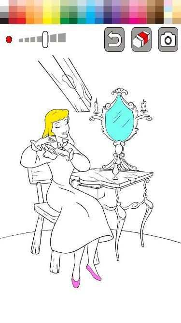 Princess Coloring Game скриншот 3