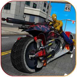 Moto Spider Traffic Hero