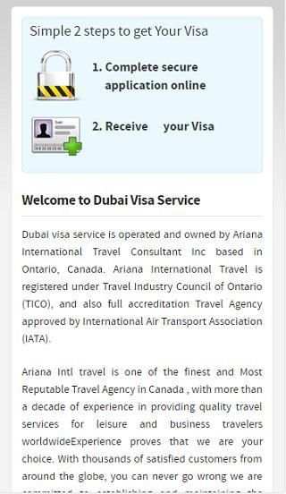 Dubai Visa Check screenshot 2