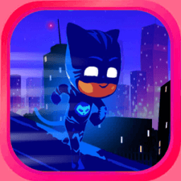 Blue Cat Super PJ Adventure World Mask أيقونة