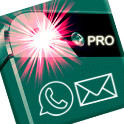 Flash Alerts Blinking Call SMS أيقونة