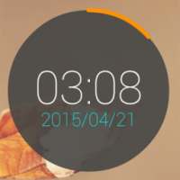 Circle Clock Widget