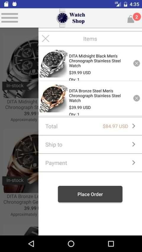 Watch Shop: Buy Luxury Watches screenshot 1