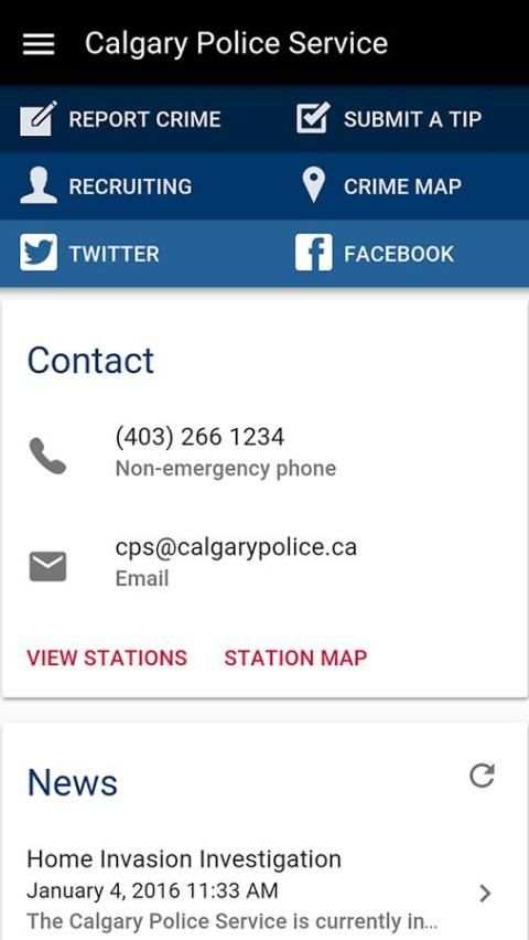 CPS Mobile screenshot 1
