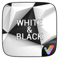 White & Black V Launcher Theme on 9Apps