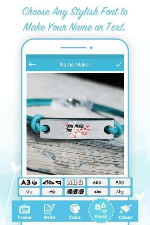 My Friendship Bracelet Maker screenshot 1