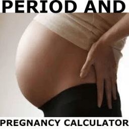 PERIOD AND PREGNANCY CALCULATOR أيقونة