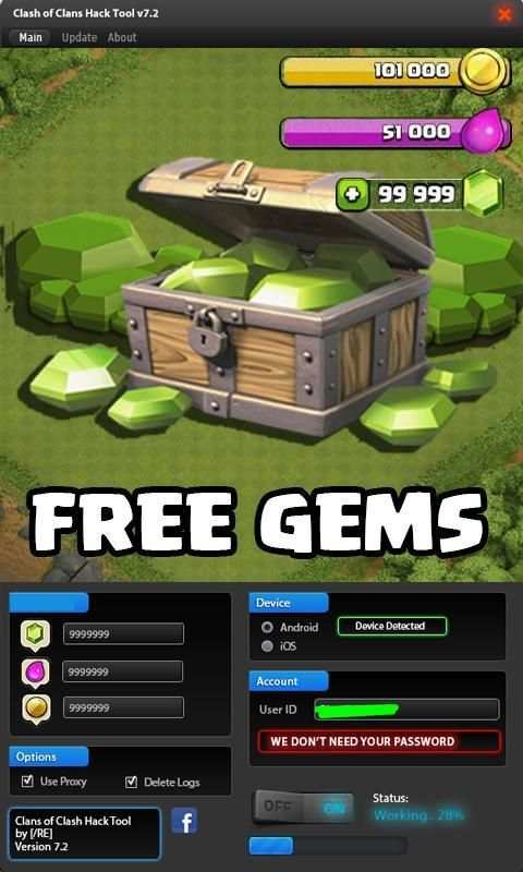 * COC GEMS TRICKS & TIPS screenshot 1
