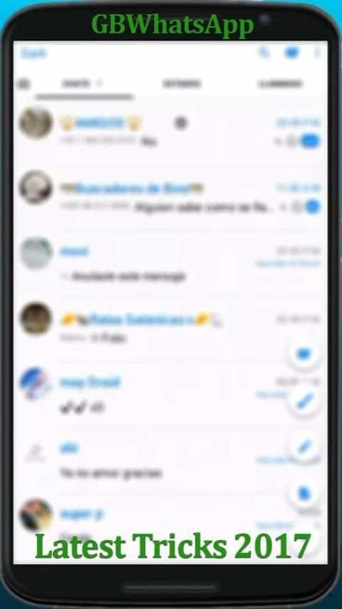 Update GBWhatsapp messenger 2017 Tips screenshot 3