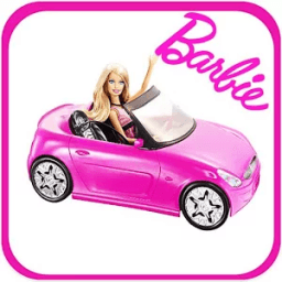 ikon barbi * princess Driving baker GO ! doll berbi
