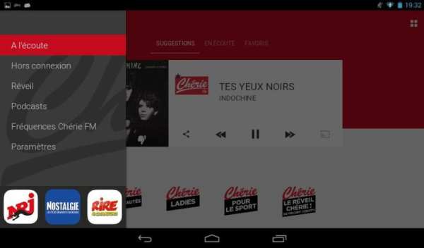 Chérie FM Radios screenshot 4
