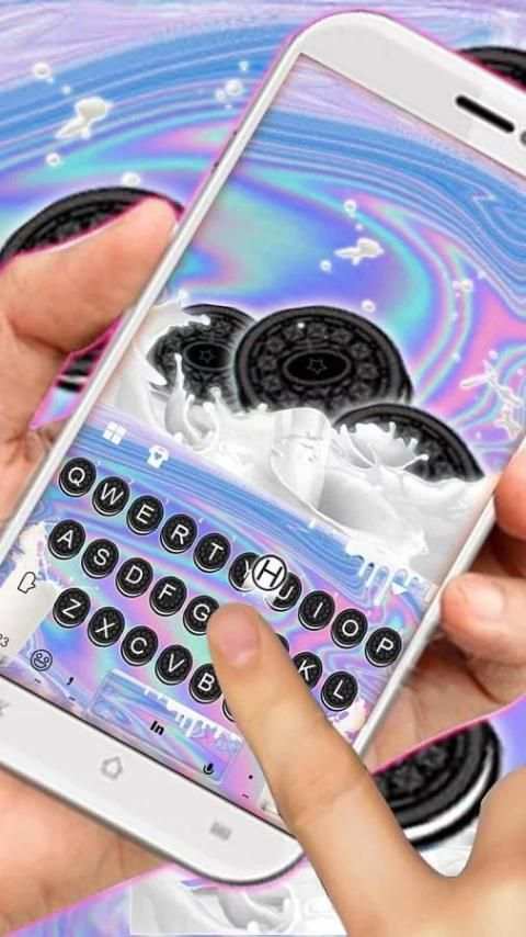 Milk Cookie Keyboard Theme screenshot 3