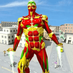 ikon Flying Robot Superhero: Crime City Rescue