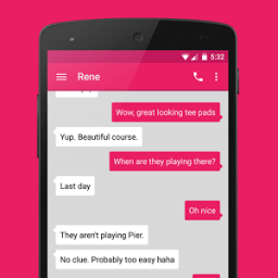 EvolveSMS - Simple Pink आइकन