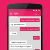 EvolveSMS - Simple Pink