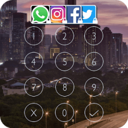 Messenger Lock (X City Theme) icon