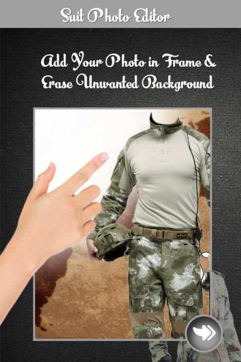 Army Suit Photo Montage screenshot 3