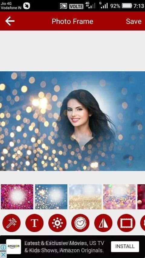 Glitter Photo Editor 11 تصوير الشاشة