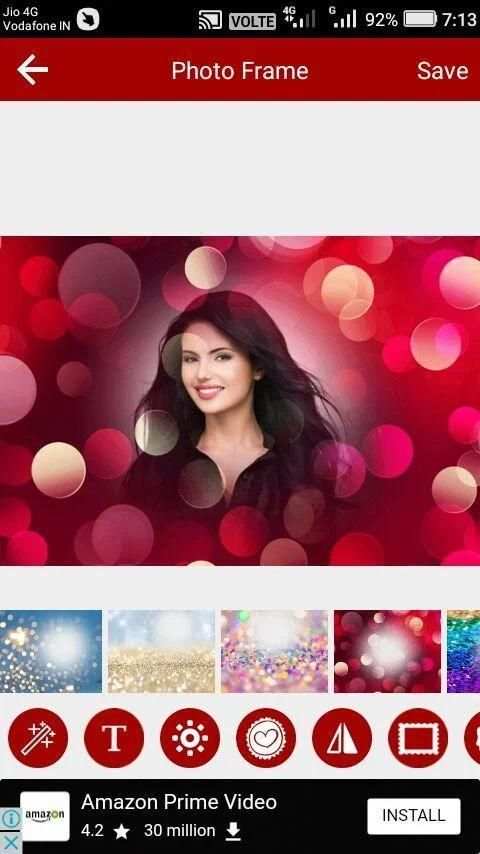 Glitter Photo Editor 8 تصوير الشاشة