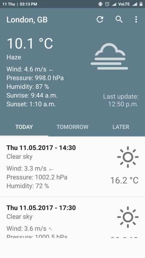 Weather Forecast Reports Live screenshot 3