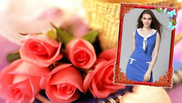 Rose Photo Frames 3 تصوير الشاشة