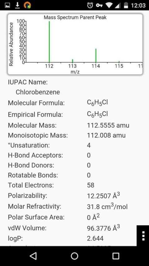 ChemDoodle Mobile скриншот 5