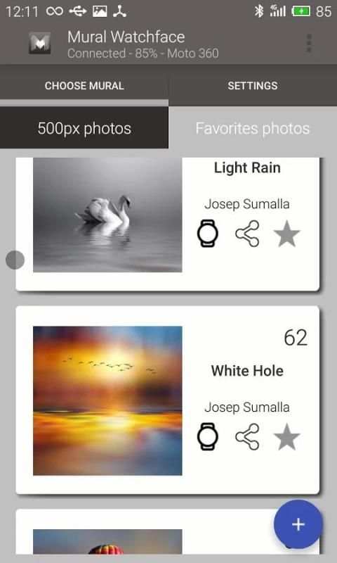 Mural Watchface screenshot 3