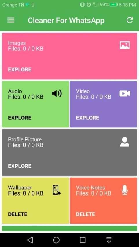 Cleaner For WhatsApp 2 تصوير الشاشة