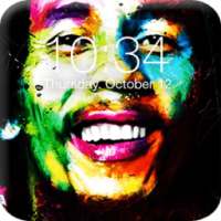 Bob Marley App Lock Screen