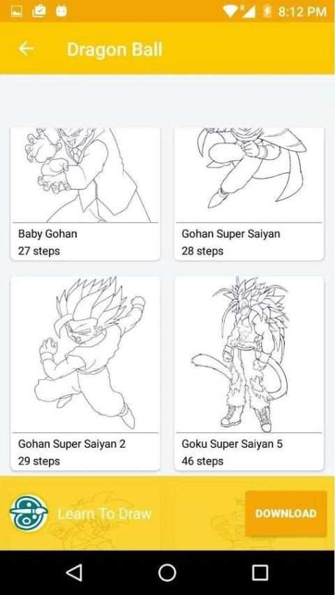 Drawing Dragon Ball 13 تصوير الشاشة