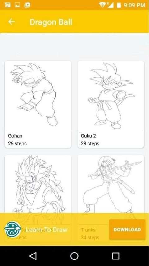 Drawing Dragon Ball 12 تصوير الشاشة