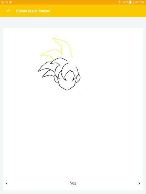 Drawing Dragon Ball 4 تصوير الشاشة