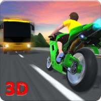 Kids School Highway Traffic Bike Racing