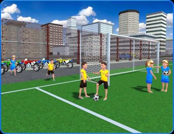 Kids School Highway Traffic Bike Racing screenshot 7