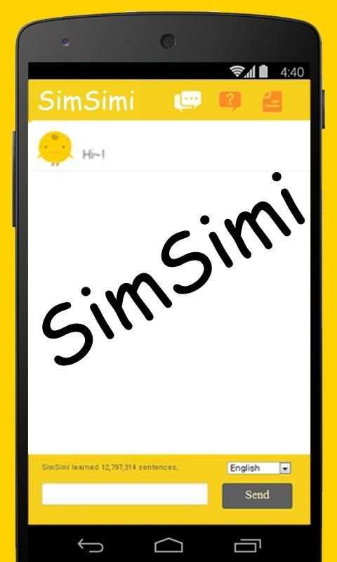 Free SimSimi Talking Guide скриншот 1
