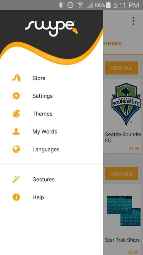 Swype Keyboard Trial screenshot 14