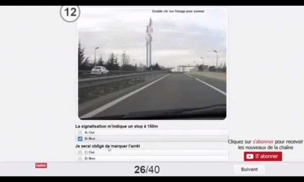 examen code de la route 2015 скриншот 1