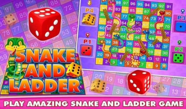 Snake And Ladder Multiplayer 12 تصوير الشاشة